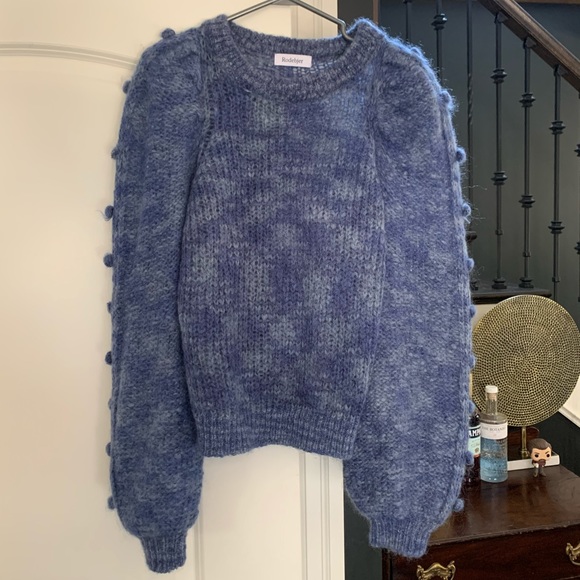 ❤️Rodebjer Mohair Puffy Shoulder Poms - Sold Out - Picture 6 of 6